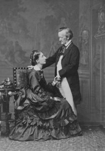 Richard Wagner and his wife Cosmia